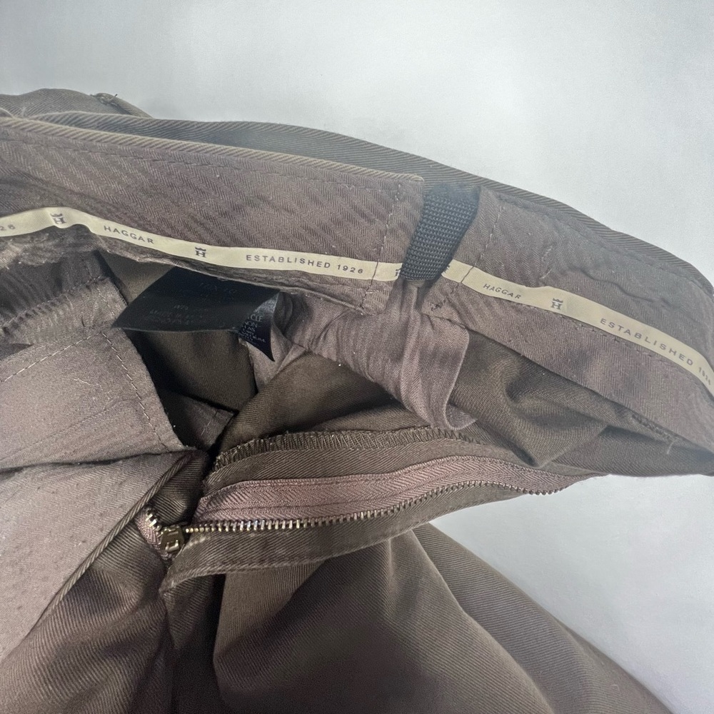 HAGGAR CASUAL Khaki’s/Chinos W40 L 30 - Picture 8 of 9